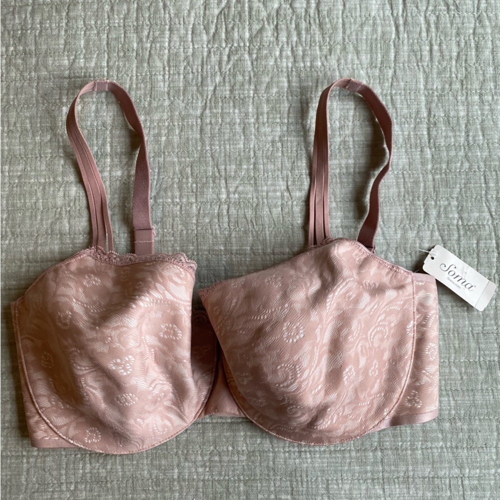 SOMA 36G enticing lift unlined balconette bundle
